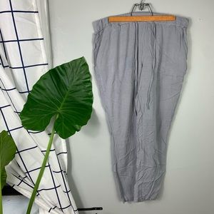 Cupcakes and Cashmere Gray Rayon Jogger Pants